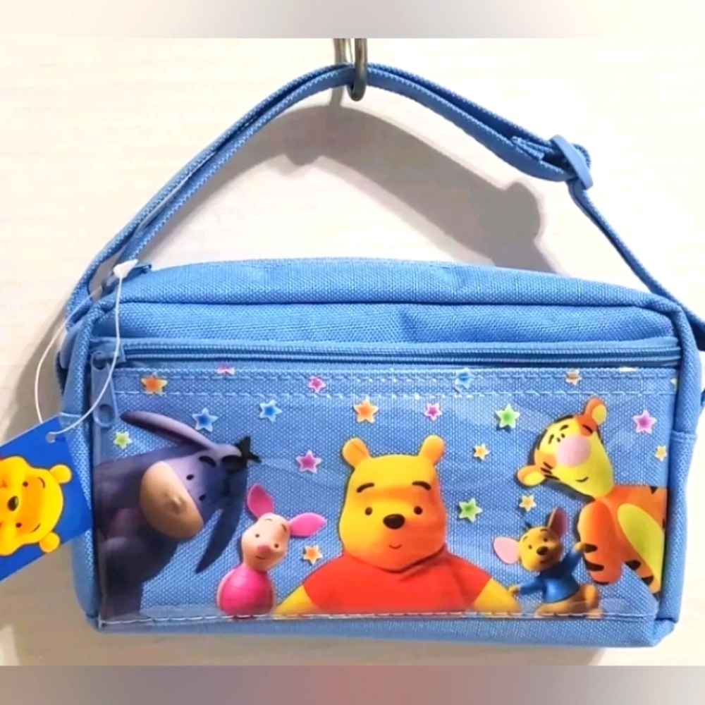 Winnie The Pooh Tigger Piglet Eeyore Disney Pouch Makeup Shoulder Bag Purse